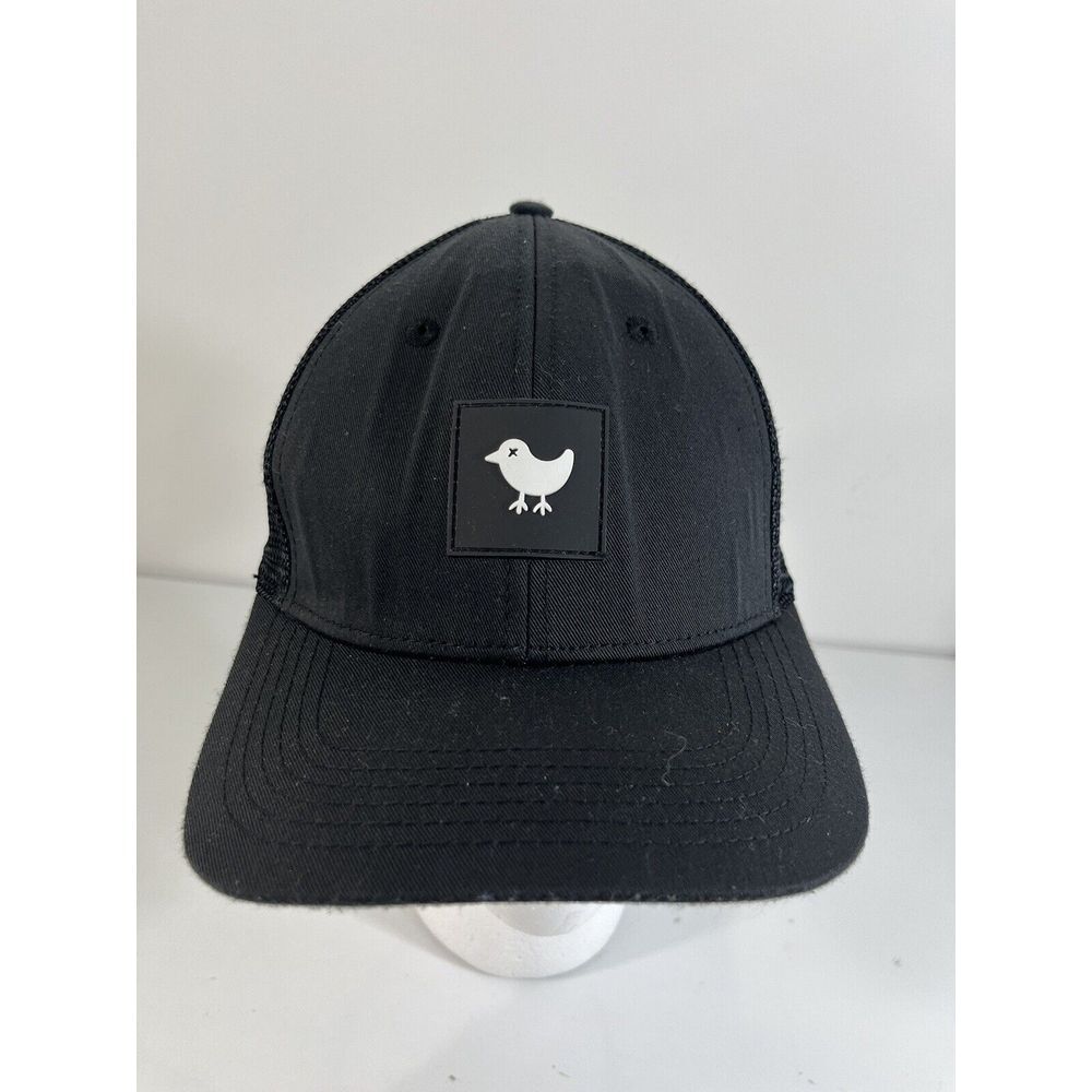 Bad Birdie Hat Cap Snapback Black One Size Golf Golfer Mesh Back Embroidered‎